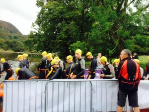 Tom wondering why he is about to swim 5.25 miles!