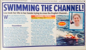 What's on TV - Advertising the episode of Channel Patrol on BBC that we were featuring in